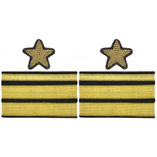 КАПИТАН-ЛЕЙТЕНАНТ, нарукавный знак офицеров ВМФ СССР, обр. 1943 г.